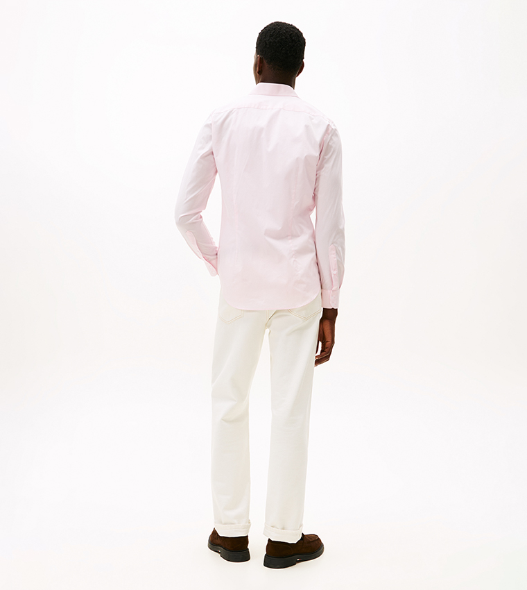 FLEX Logo Detail Poplin Shirt