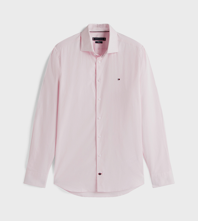 FLEX Logo Detail Poplin Shirt