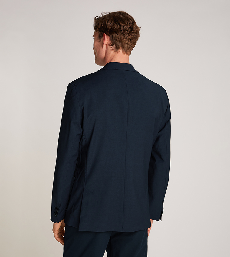 Pocket Detail Lapel Collar Blazer