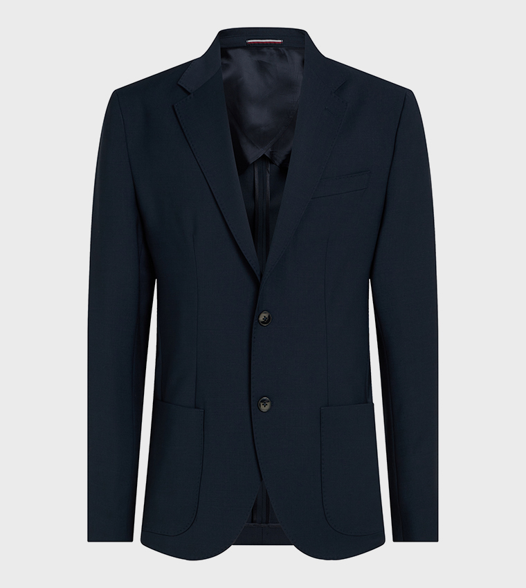 Pocket Detail Lapel Collar Blazer