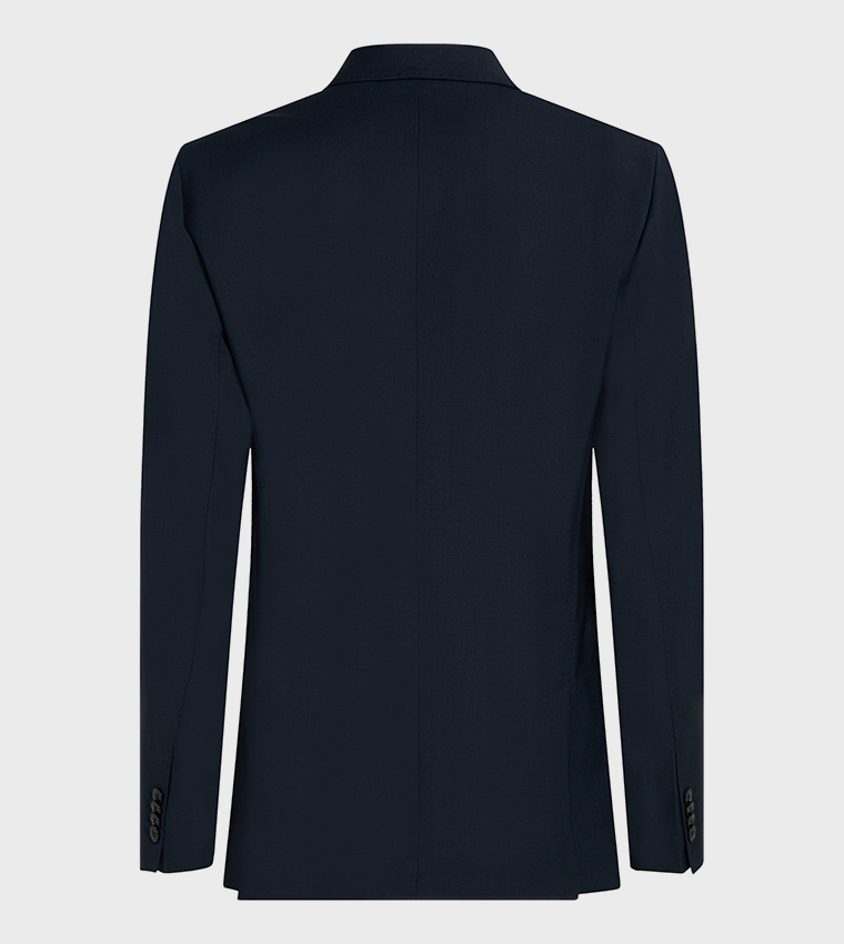 Pocket Detail Lapel Collar Blazer