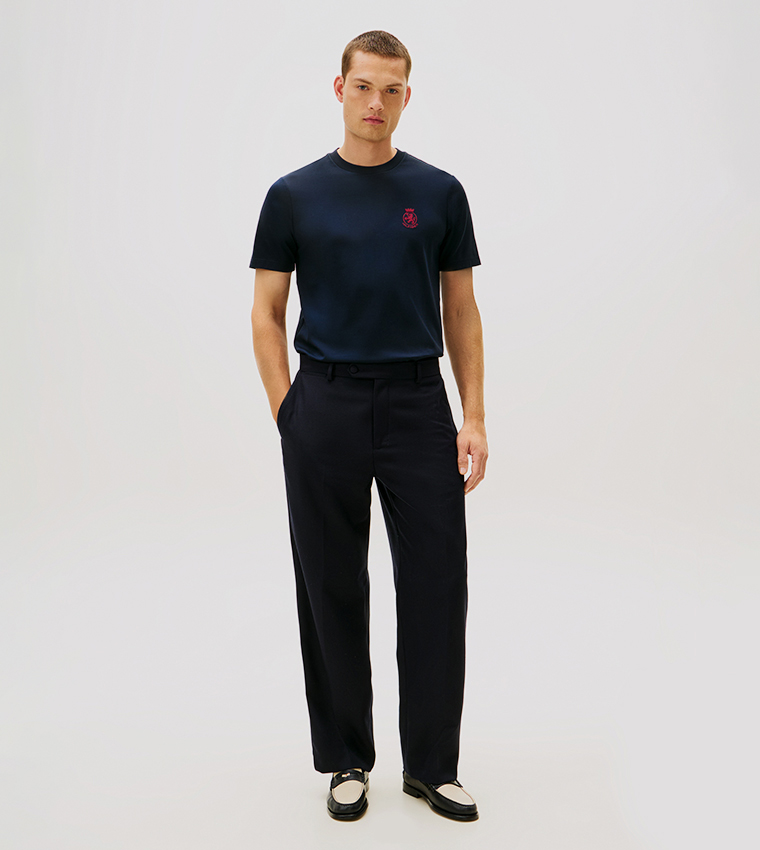 Logo Embroidered Short Sleeves T-Shirt