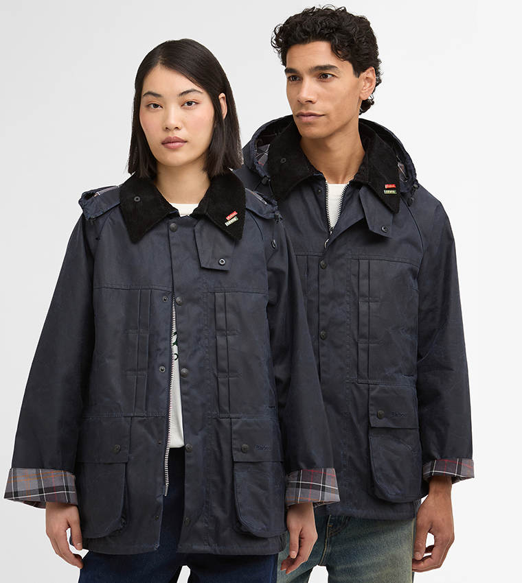 Barbour X Levi's Bedale Wax Oversized Jacket