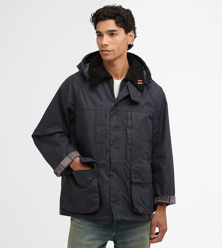 Barbour X Levi's Bedale Wax Oversized Jacket