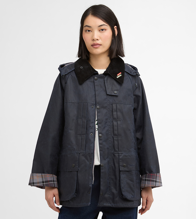 Barbour X Levi's Bedale Wax Oversized Jacket