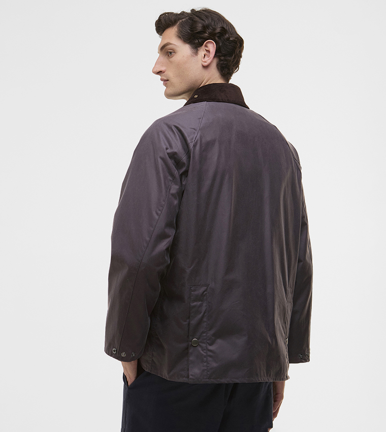 Buy Barbour Barbour X Paul Smith Bedale Wax Oversized Jacket In