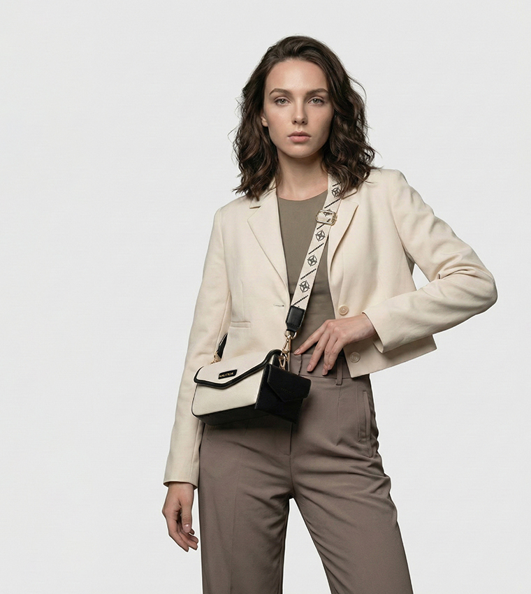 ADELE Textured Crossbody Bag