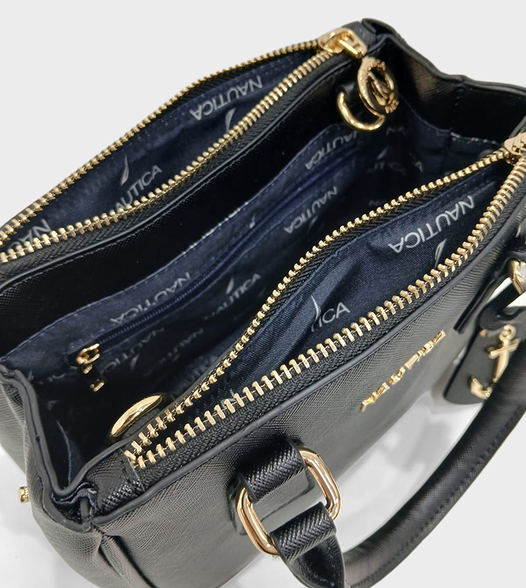 ALICE Logo Detail Satchel Bag