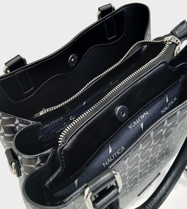 DUA Patterned Satchel Bag