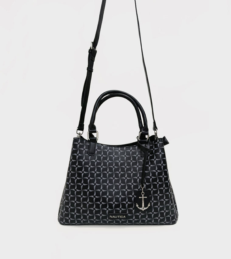 DUA Patterned Satchel Bag