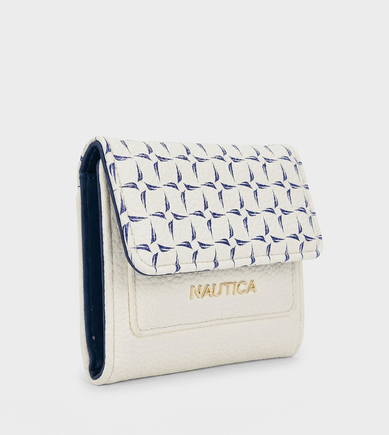 ELLA Patterned Tri-Fold Wallet