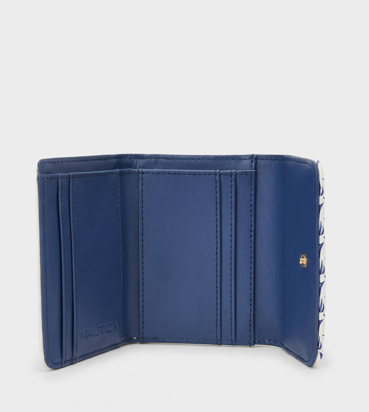 ELLA Patterned Tri-Fold Wallet