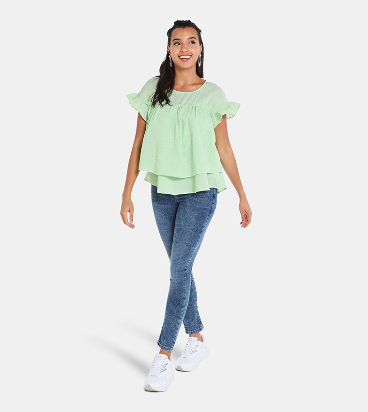 Flared Empire Top