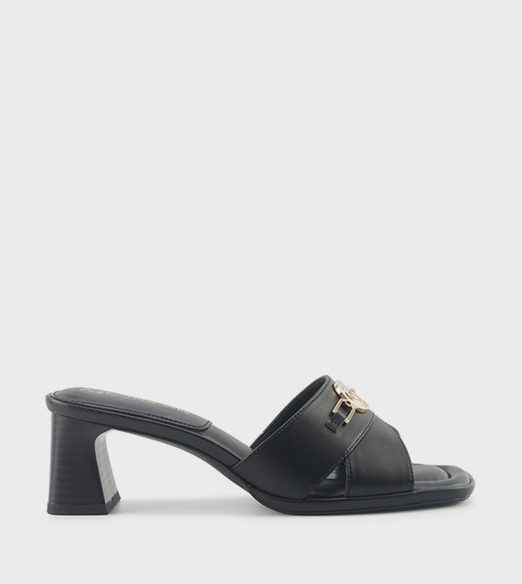 NADRILA2 Metal Detail Heeled Sandals
