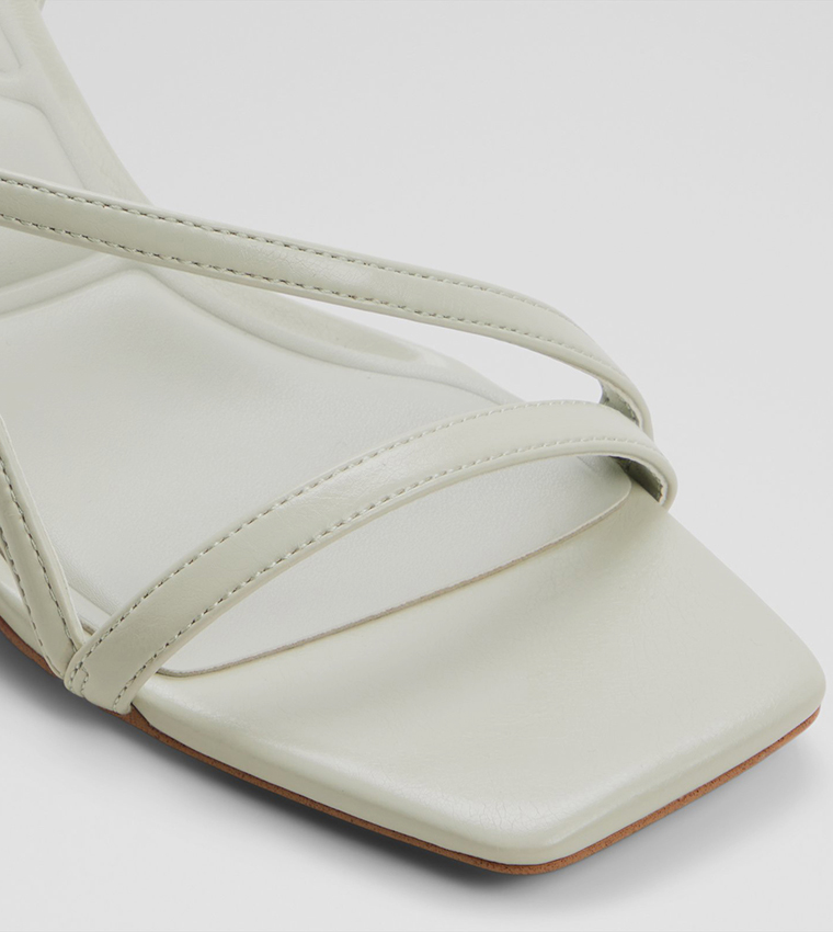NASTAZIA Open Toe Heel Sandals