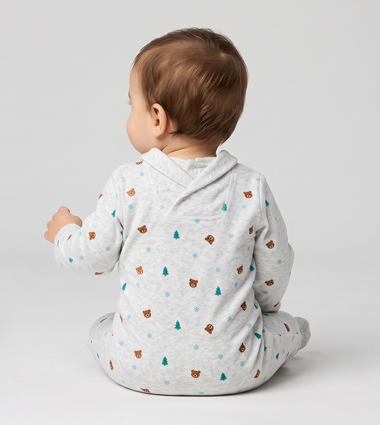 BABIES & MORE  Sleep Suits/Footies - White Sleep Suits/Footies