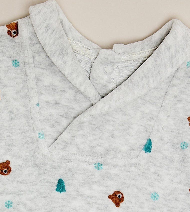 BABIES & MORE  Sleep Suits/Footies - White Sleep Suits/Footies