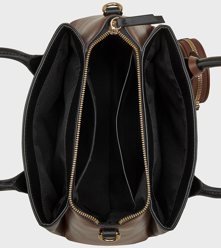 MARY Monogram Patterned Satchel Bag