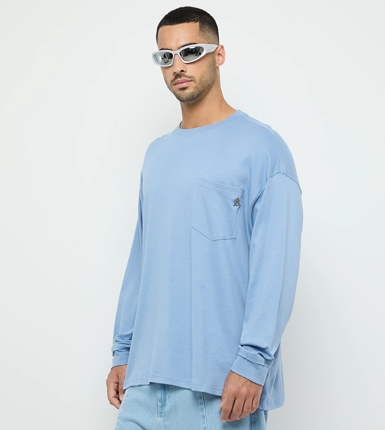 F5  Long Sleeves - Blue Long Sleeves