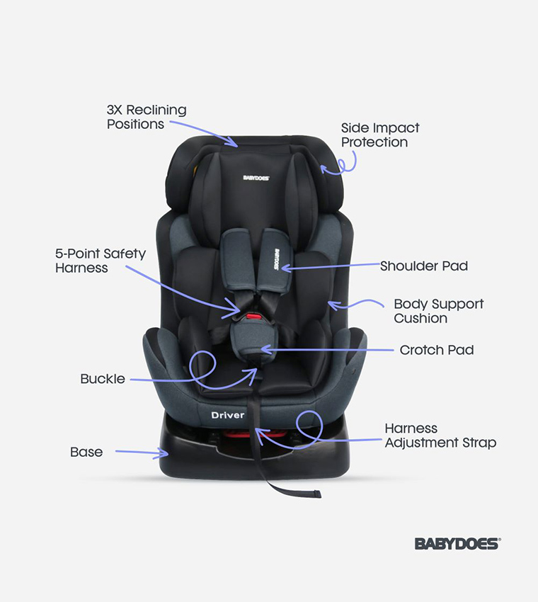 Driver Travel Car Seat (Up to 25 Kg)