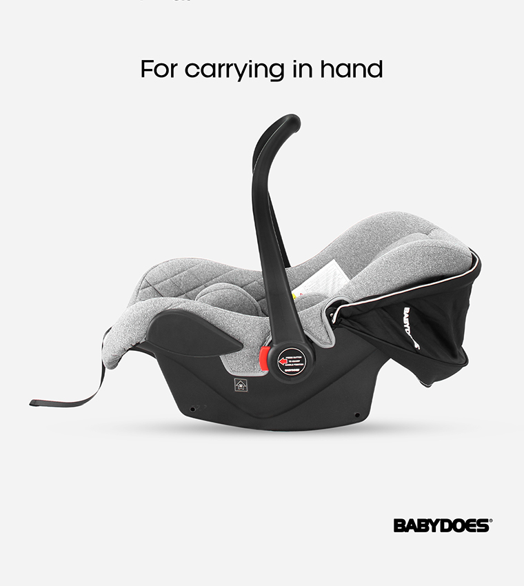 Car Seat Carrier with Full Body Support Cushion (Up to 13 Kg)