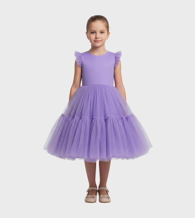 Ddaniela  Party Dress - Purple Casual Dress