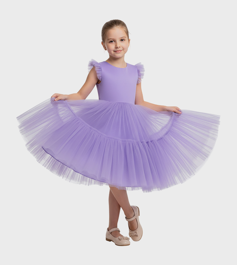 Ddaniela  Party Dress - Purple Casual Dress