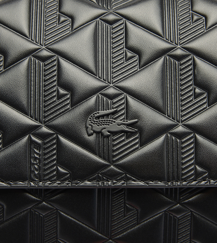 Textured Flap Shoulder Bag