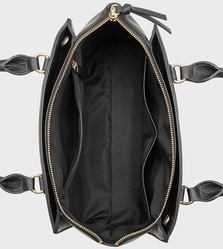 COEN Textured Satchel Bag