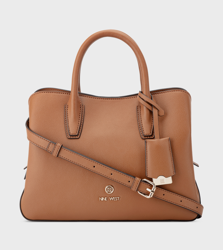 LAKELYN Textured Satchel Bag