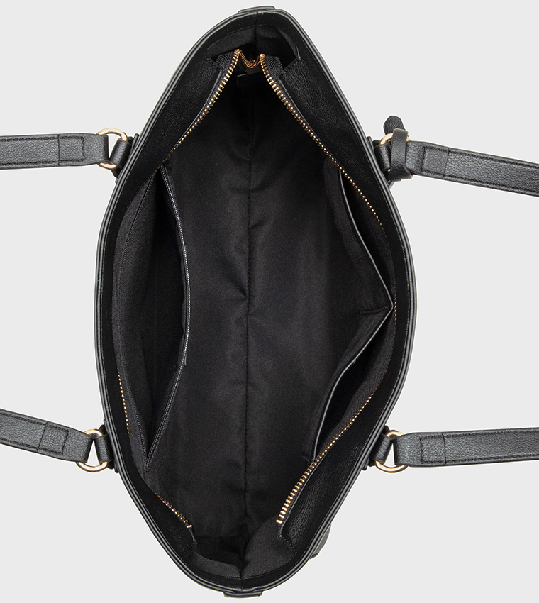 LAKELYN Textured Tote Bag