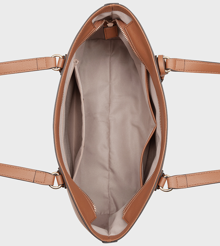 LAKELYN Textured Tote Bag