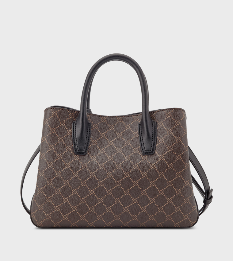 LAKELYN Monogram Patterned Satchel Bag