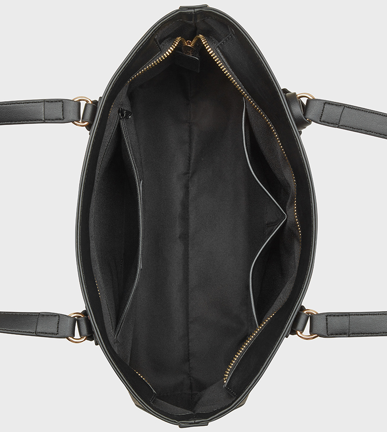 LAKELYN Monogram Patterned Tote Bag