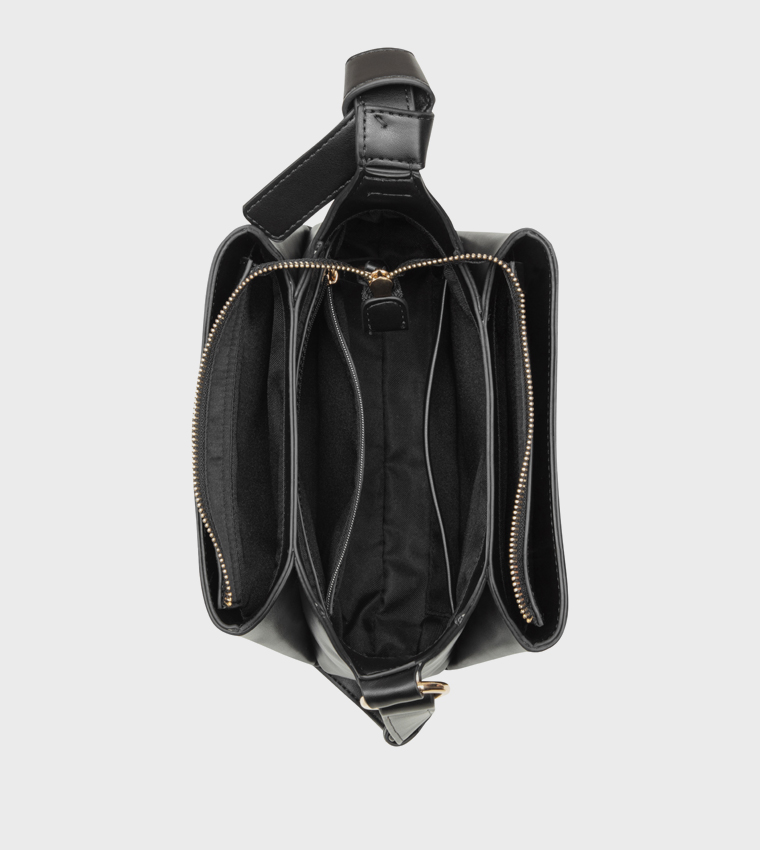 LYRA Textured Crossbody Bag