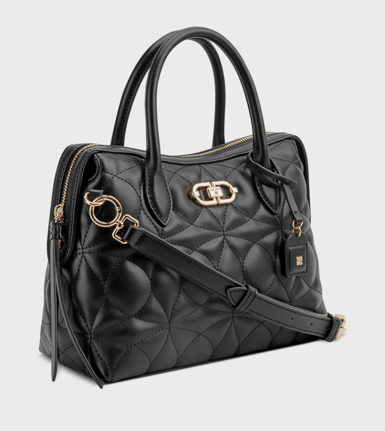 KASHTON Quilted Satchel Bag
