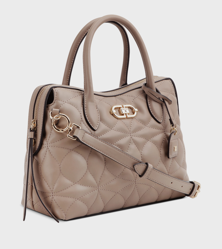 KASHTON Quilted Satchel Bag
