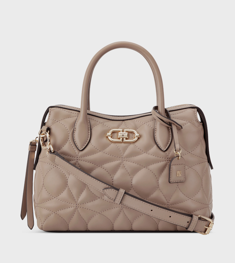 KASHTON Quilted Satchel Bag