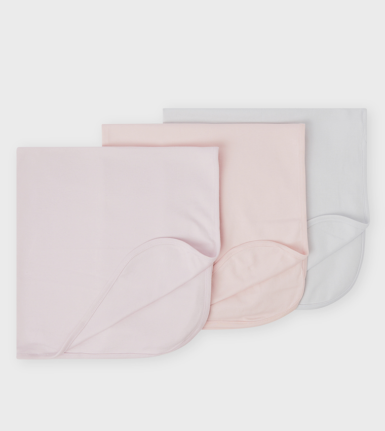 3 Pack Baby Receiving Blankets