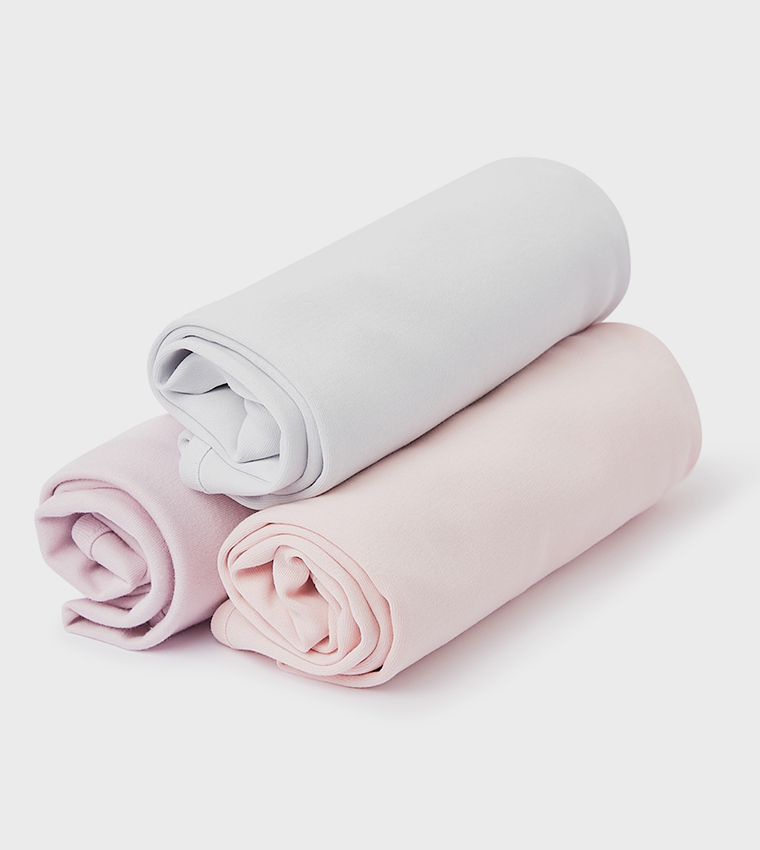 3 Pack Baby Receiving Blankets