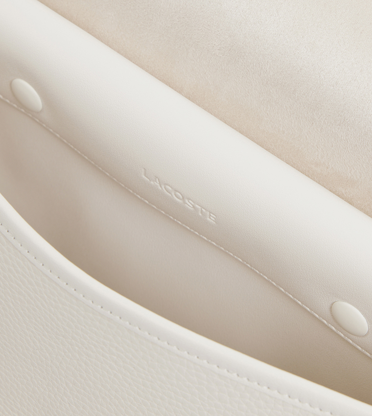 Logo Detail Flap Messenger Bag