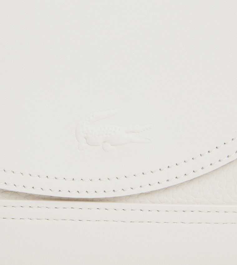 Logo Detail Flap Messenger Bag