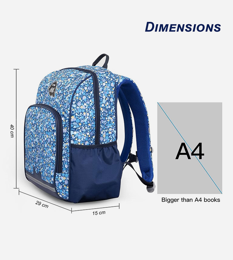 Spine Protector School Backpack