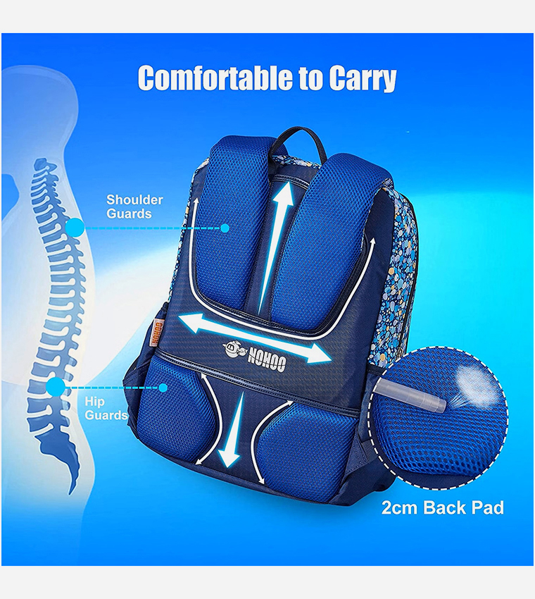 Spine Protector School Backpack
