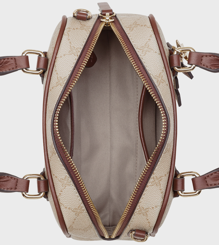 JOVI Textured Zip Handheld Bag