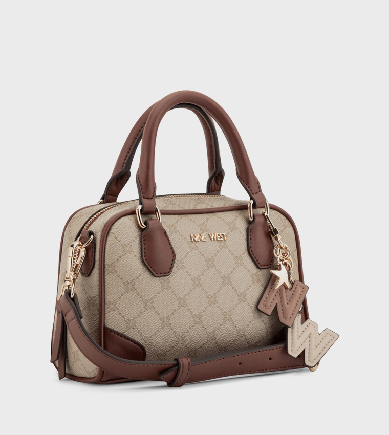 JOVI Textured Zip Handheld Bag