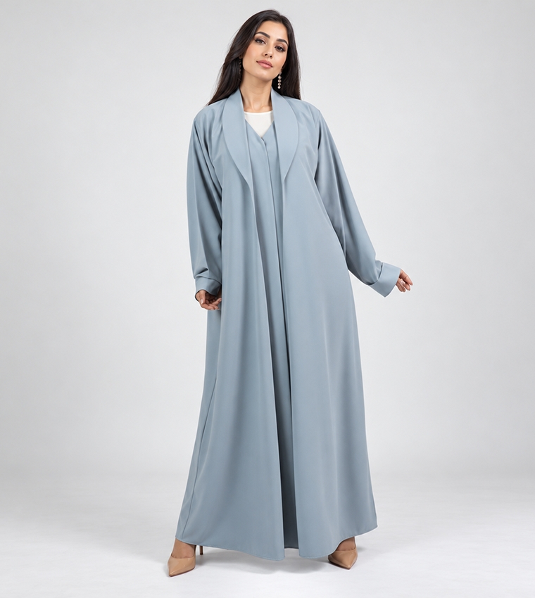 عباية سادة بقبة لابل