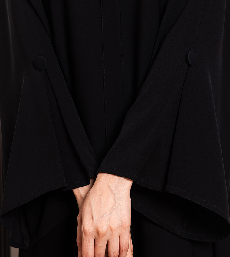 عباية سادة بقبة V