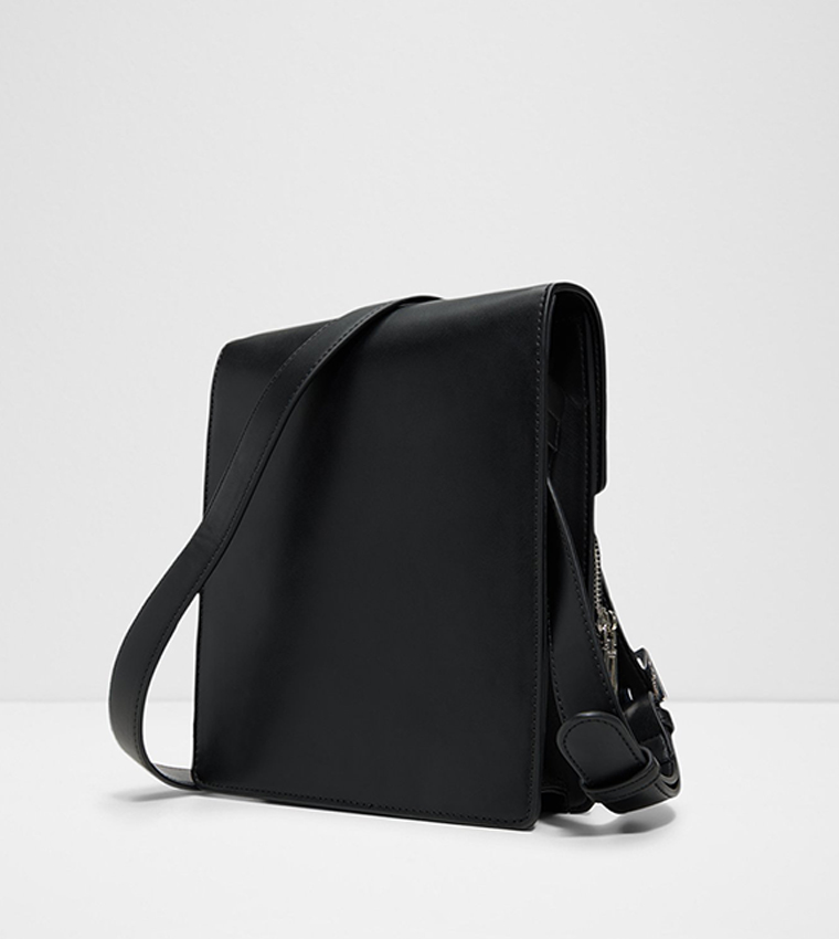 NILES Logo Detail Zippered Crossbody Bag