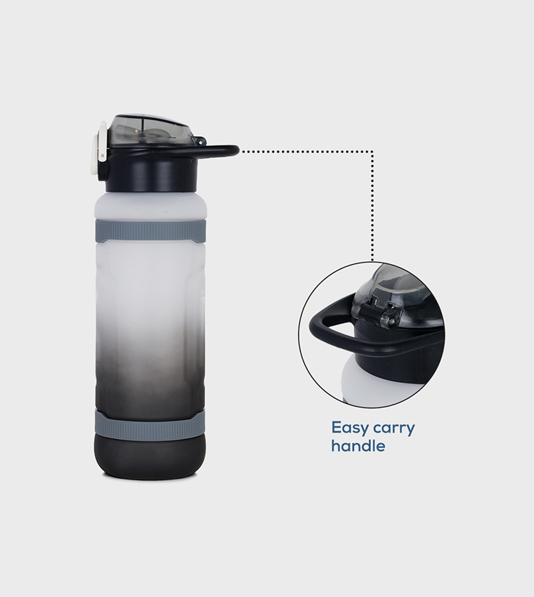 Ombre Water Bottle with Straw - 1000ml